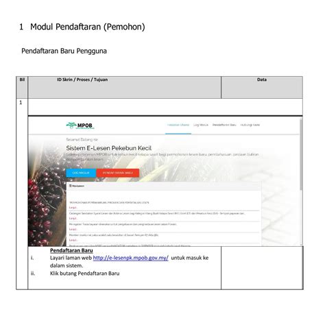 App1 Pendaftaran user baru .
